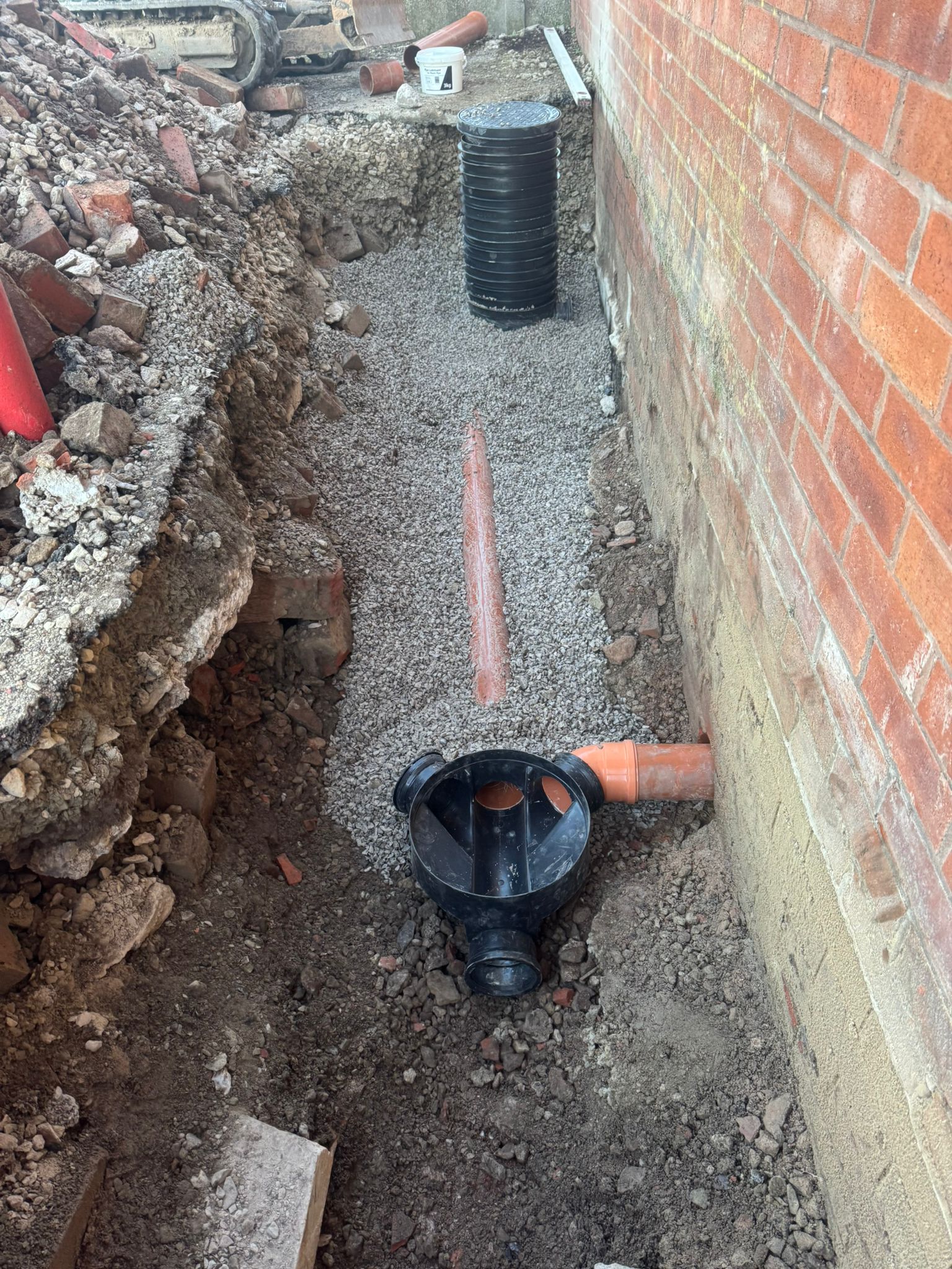 Emergency drain unblocking in Worsley