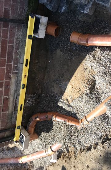 new drainage system installed for our customer in Manchester.